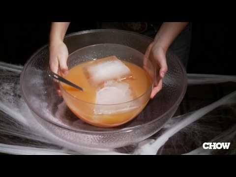 How to Use Dry Ice with Halloween Punch - CHOW Tip