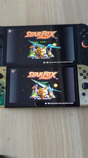 Starfox- Nintendo Switch 2 vs Switch OLED Speed Comparison