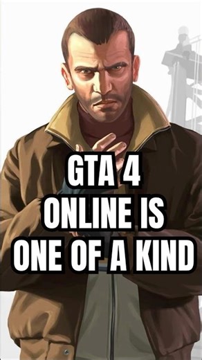 GTA 4 ONLINE WAS PEAK 🔥 #gaming #gamingshorts #gta #gta5 #gtaonline #gtaiv #gta4 #videogames #gtarp