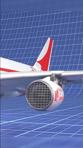 Why No Net in Front of Jet Engines? 😳😨 #short