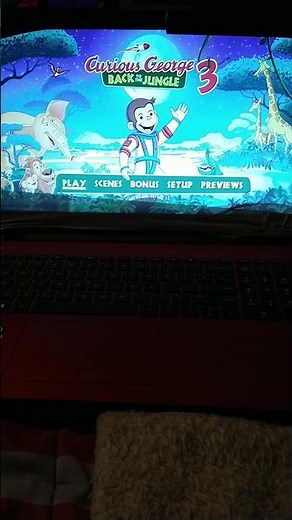Curious George 3: Back To The Jungle Dvd 📀 Menu Welcome to Paradise Instrumental