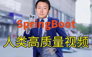 ⚡人类高质量springboot教程全套⚡-SpringBoot常用注解、SpringMVC原理、SpringBoot完整项目