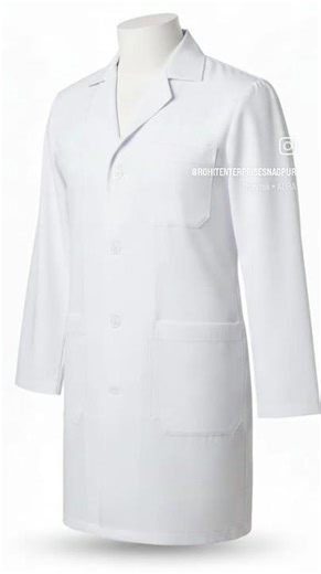 Premium White Doctor Aprons & Lab Coats | Durable Medical Uniforms