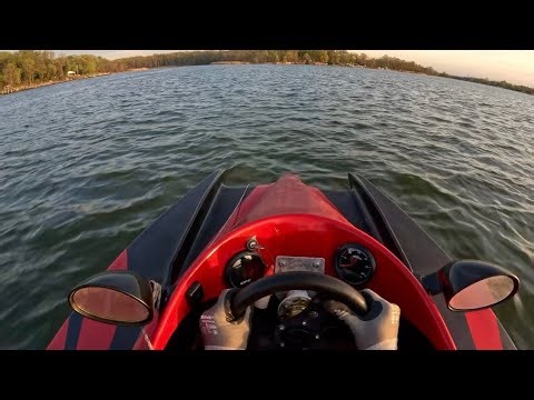 Johnson 70hp Racing tunnel boat 12ft Gran Prix 