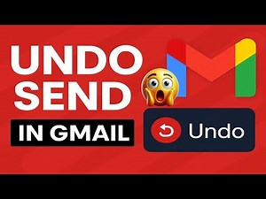 How to Recall an Email in Gmail After Sending Undo Send in Gmail