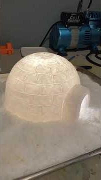 3D Print your own Igloo Night Light! @Creality3D #creality #crealitywintermodelchallenge