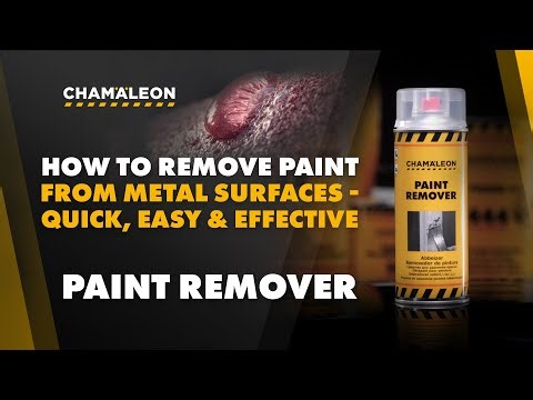 How to remove paint from metal surfaces - QUICK, EASY & EFFECTIVE