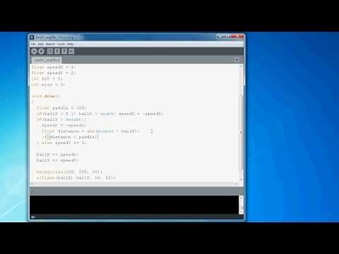 Creating a Simple Game with Processing