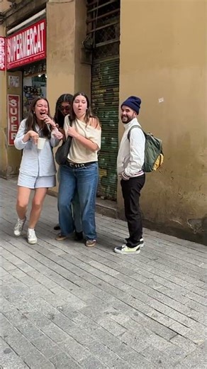 They did NOT see this coming 😳😂 #shorts #prank #bushmanprank