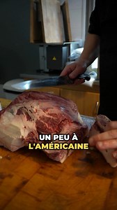 Comment préparer un rumsteak à l'américaine ? 🥩🥩🔪 #cuisine #steak #recette #foodie #viande #chef #cookingtutorial | Oh la vache