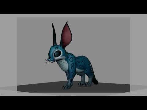 Quadruped Walk Cycle | 3D Animation | Maya