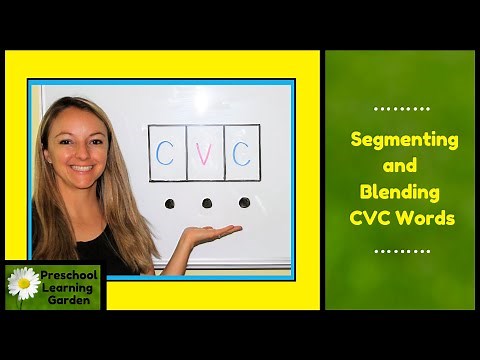 Segmenting and Blending Strategies for CVC Words, Phonics Lesson
