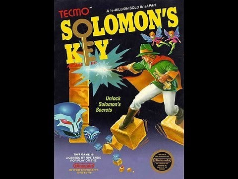 NES Solomon's Key Video Walkthrough