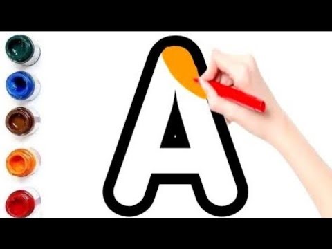 Learn to Draw the Alphabet A-Z: Easy & Fun for Beginners! Writing Capital letters Alphabet