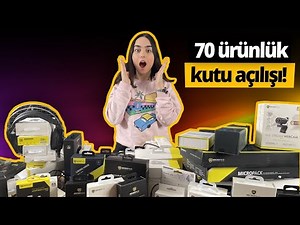 70 farklı Micropack aksesuarını kutusundan tek videoda çıkarttık! (Yorulmadık)