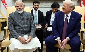 "Will Make Great Trade Deals": Trump At Meet With "Great Leader" PM Modi