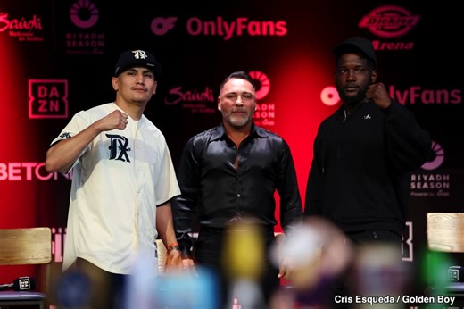 Lubin Vows To “Shut Everybody Up” Against Vergil Ortiz Jr.