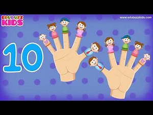 10 Little Fingers Rhyme(Short Version) | Numbers Song for Kids(REUPLOADED)