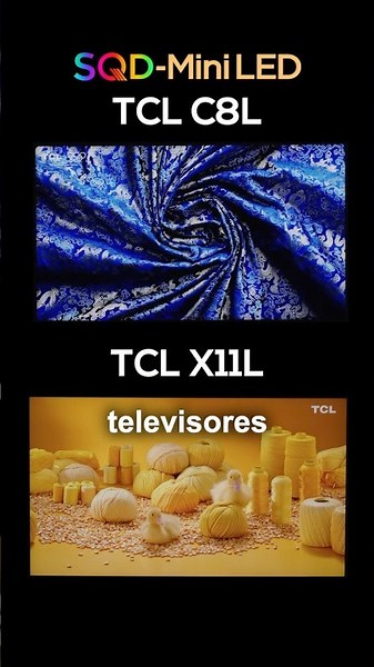 TCL X11L y C8L SQD-Mini LED vs OLED 🤯