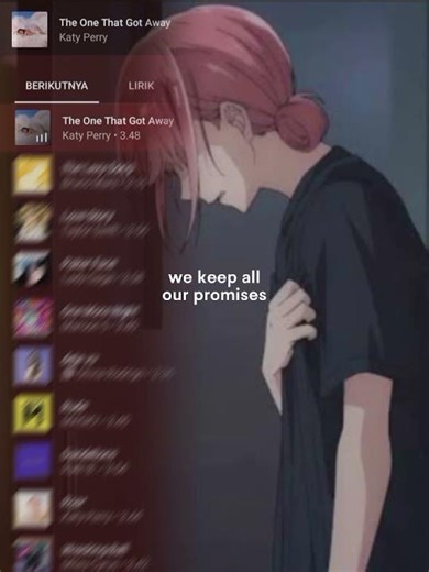 The One That Got Away - Katy Perry #anime #lyrics #song #shorts