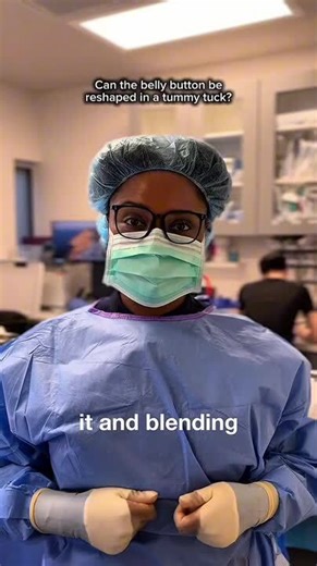 Can the belly button be reshaped in a tummy tuck?