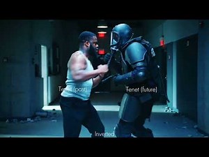 Tenet airport fight scene (Both, sync)