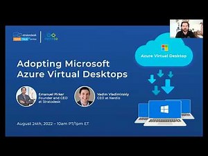 Adopting Microsoft Azure Virtual Desktops - Stratodesk TechTalk Series with Nerdio