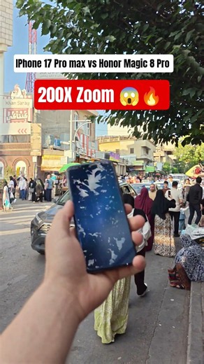 IPhone 17 Pro Max Vs Honor Magic 8 Pro Zoom Camera test