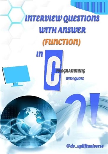 interview questions(function) |cnotes|clanguage|basiclanguage|#programmingshorts #shorts #viral