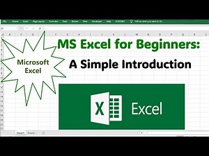 Excel Basics for Beginners: A Simple Introduction | Learn Excel from Scratch