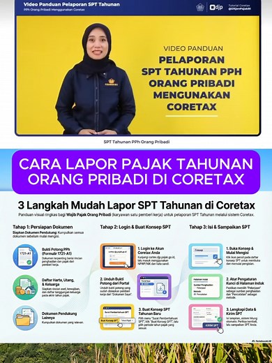 Panduan Lapor SPT Tahunan 2025 Pakai Coretax