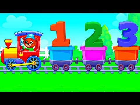 Learn Numbers with Train | Counting 1 to 10 for Kids