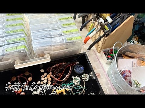 Bead Room Organization: Sort & Store Your Beading Supplies: Free Spirit Beading with Kristen Fagan
