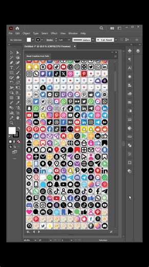 77K views · 740 reactions | Design Elements Full Icon Sets | Awal Creative | Facebook