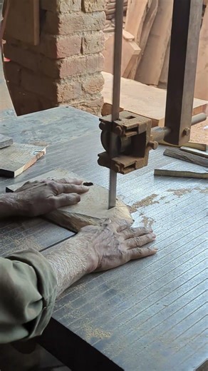 Cutting Wood With A Band Saw Made Easy | Manufacturing Movements #shorts