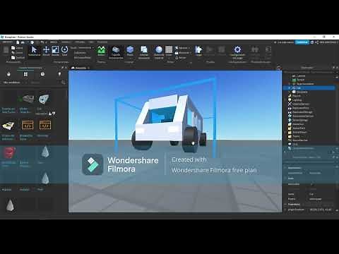 Como hacer un carro en Roblox studio