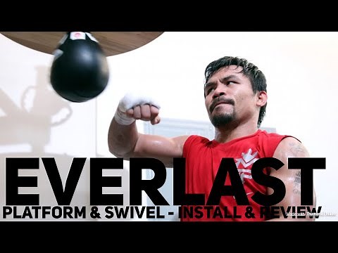 Everlast Speed Bag Platform and Professional Swivel - Install & Review