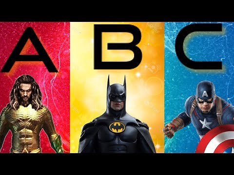 ABC Superhero Song Superhero ABC Song Learn The Alphabet With Superheroes Animated Nursery Rhymes
