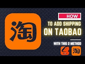 how to add shipping address on Taobao