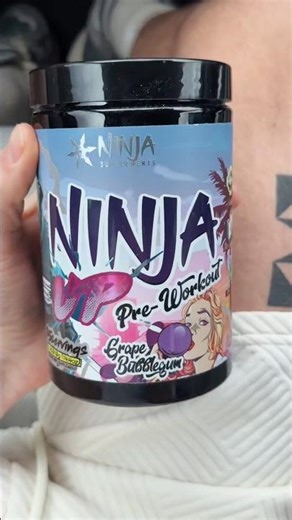 Ninja Up : Pre Workout (grape bubblegum)