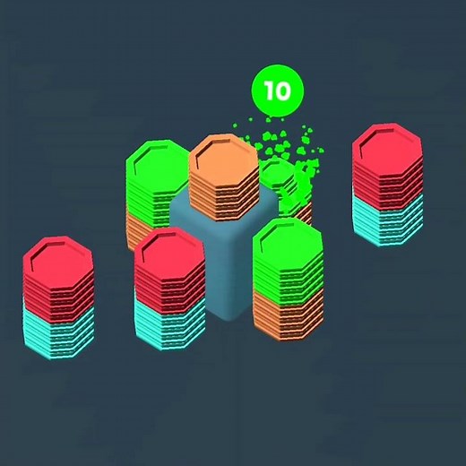Hexa Stack: Color Sort Puzzle S_30