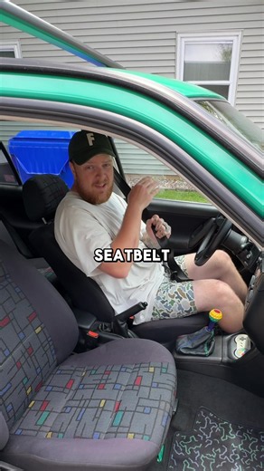 Attempting to fix my seatbelts for under $2 #cars #carrepairs #lifehack #cartok #carsoftiktok