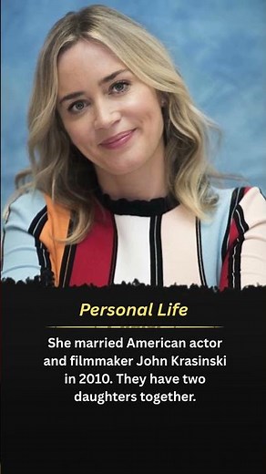 Emily Blunt Biography: Age, Height, Net Worth & More #shorts #biography