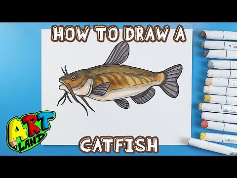 How to Draw a CATFISH!!!