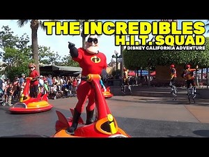 The Incredibles H.I.T. Squad FULL SHOW at Disney California Adventure