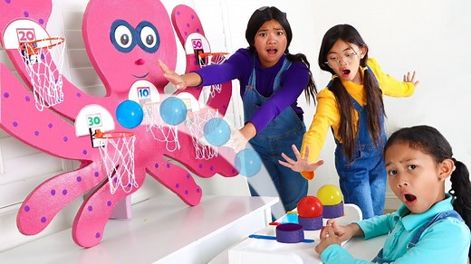 🌈🏀 Practice makes perfect! Let's see Andrea's inspiring story filled with valuable lessons with Charlotte. After a setback with a broken Octopus game, she finds her stride on the basketball court. Discover the importance of patience and effort in overcoming challenges and improving skills. 🏀💖 #NeverGiveUp #ToysandColors #TCkids #Basketball #PracticeMakesPerfect #NeverGiveUp #kidsinspiration #TeamworkTriumph #tckids #ToysandColors #kidslearning #OctopusGame #Andrea #charlotte | Toys and Color