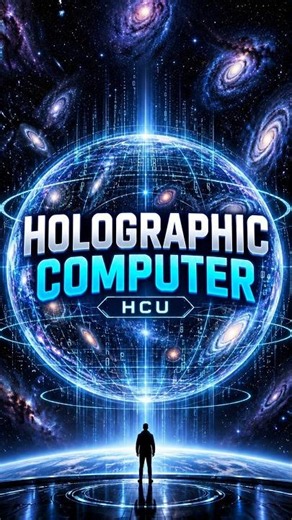 What Is a Holographic Computer? | HCU: The Universe Computes Itself #shorts #holographicuniverse