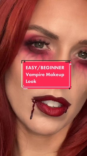Easy Vampire Makeup Tutorial for Halloween