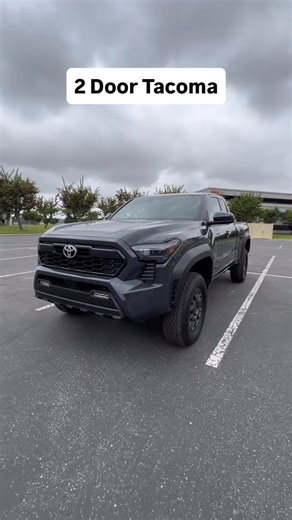 Pushing Pistons on Instagram: "The 2026 Toyota Tacoma Pre Runner is one of the only two door small trucks you can buy today . . . #toyota #tacoma #truck"