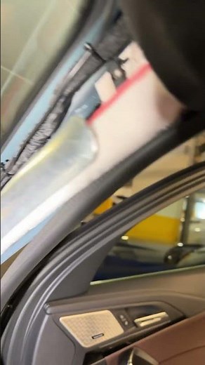 Bmw x1 dash cam wiring hidden behind airbag safely